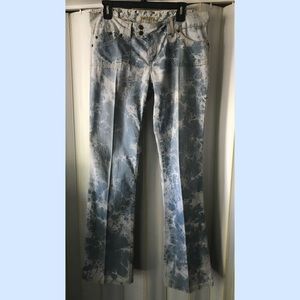 YMI, Lk new, Worn only 1x, tye die, jeans, sz 11
